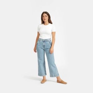 EVERLANE The Wide-Leg Jean 26 ankle